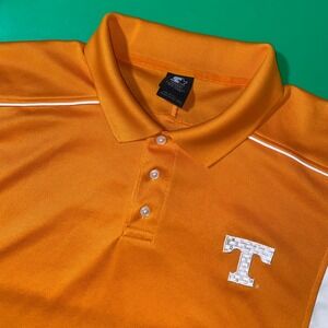 Starter Tennessee Volunteers‎ Polo Shirt Men's 2XL Orange NCAA